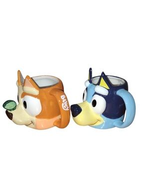 Bluey and Bingo Character Mug Set